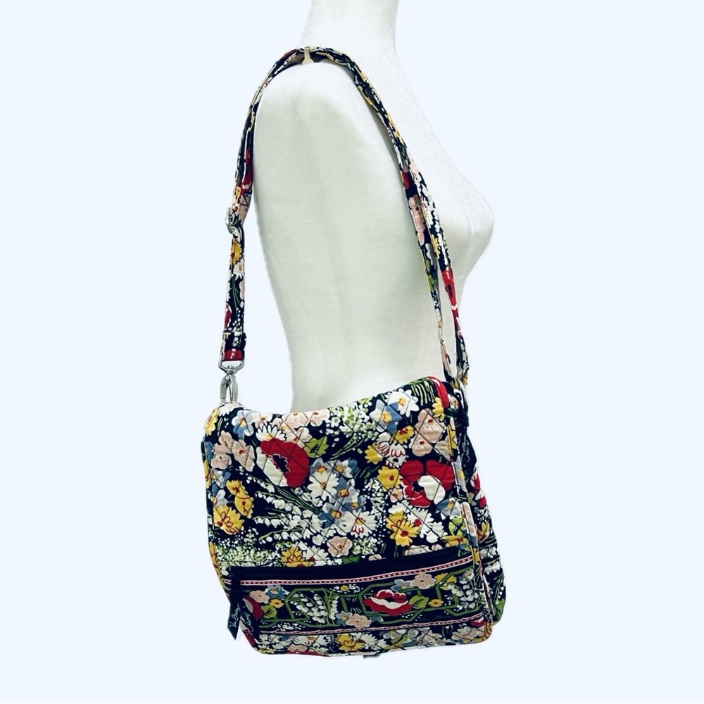 Vera Bradley Poppy Fields Floral Crossbody Bag